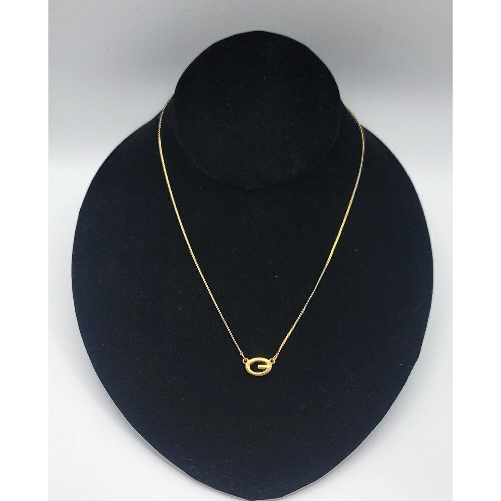 Givenchy Gold "G" Necklace